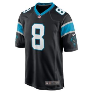 Men's Carolina Panthers Jaycee Horn Nike Black Game Player Jersey