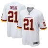 Men's Washington Football Team Sean Taylor Nike White Game Retired Player Jersey