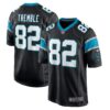 Men's Carolina Panthers Tommy Tremble Nike Black Game Jersey