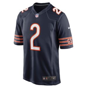 Men's Chicago Bears Cairo Santos Nike Navy Game Jersey