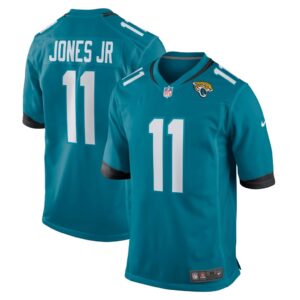 Men's Jacksonville Jaguars Marvin Jones Jr. Nike Teal Game Jersey