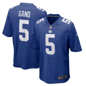 Men's New York Giants Graham Gano Nike Royal Game Player Jersey