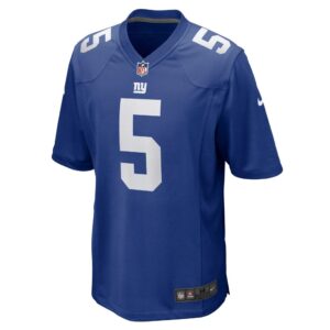 Men's New York Giants Graham Gano Nike Royal Game Player Jersey