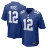 Men's New York Giants John Ross Nike Royal Game Player Jersey