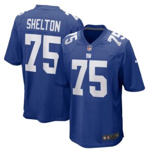 Men's New York Giants Danny Shelton Nike Royal Game Player Jersey