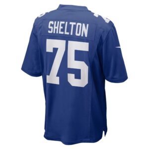 Men's New York Giants Danny Shelton Nike Royal Game Player Jersey