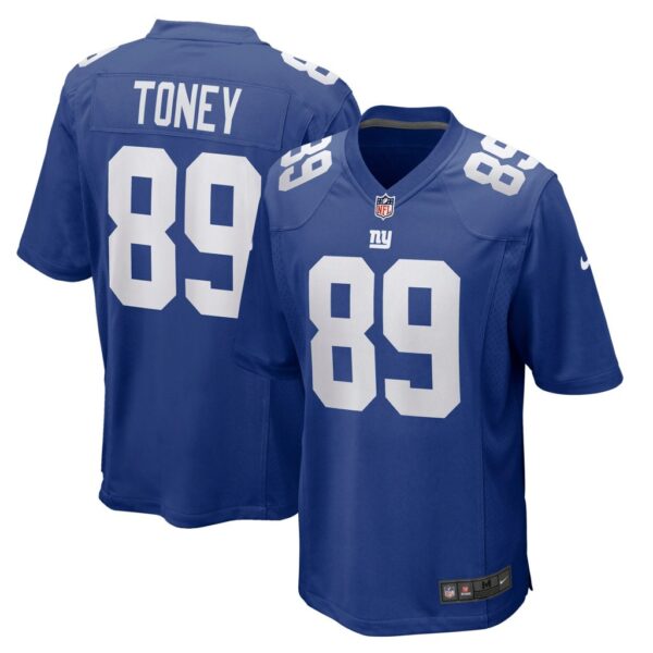 Men's New York Giants Kadarius Toney Nike Royal Game Player Jersey