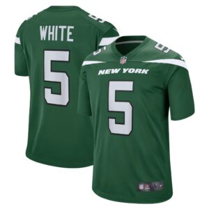 Men's New York Jets Mike White Nike Gotham Green Game Player Jersey