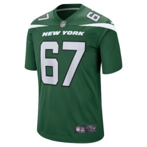 Men's New York Jets Dan Feeney Nike Gotham Green Game Jersey