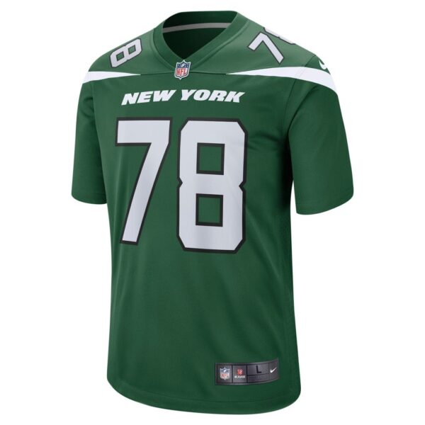 Men's New York Jets Morgan Moses Nike Gotham Green Game Jersey