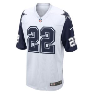 Men's Dallas Cowboys Emmitt Smith Nike White Alternate Legends Game Jersey