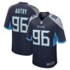 Men's Tennessee Titans Denico Autry Nike Navy Game Jersey