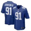 Men's New York Giants Raymond Johnson III Nike Royal Game Jersey