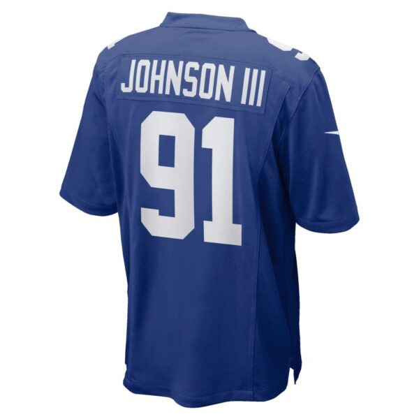 Men's New York Giants Raymond Johnson III Nike Royal Game Jersey