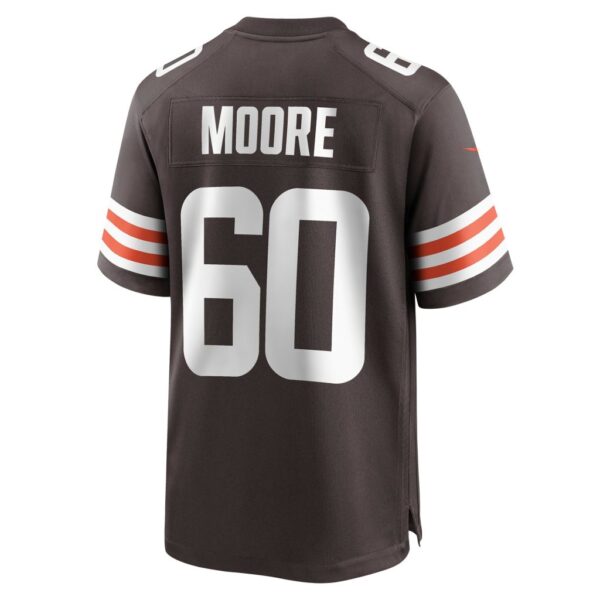 Men's Cleveland Browns David Moore Nike Brown Game Jersey