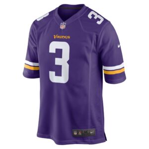 Men's Minnesota Vikings Jordan Berry Nike Purple Game Jersey