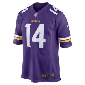 Men's Minnesota Vikings Sean Mannion Nike Purple Player Game Jersey