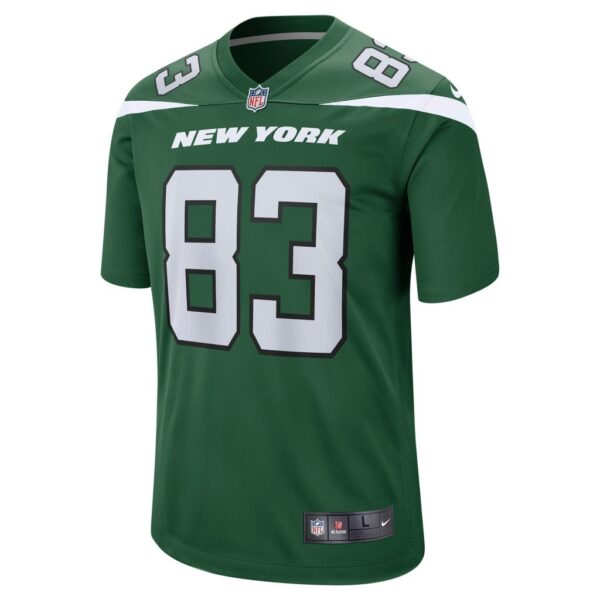 Men's New York Jets Kenny Yeboah Nike Gotham Green Team Game Jersey