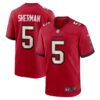 Men's Tampa Bay Buccaneers Richard Sherman Nike Red Game Jersey