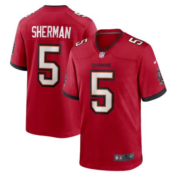 Men's Tampa Bay Buccaneers Richard Sherman Nike Red Game Jersey