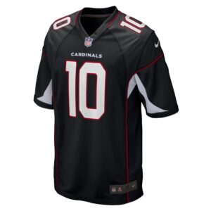 Men's Arizona Cardinals DeAndre Hopkins Nike Black Player Game Jersey