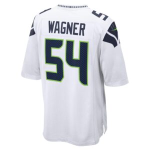 Men's Seattle Seahawks Bobby Wagner Nike White Player Game Jersey