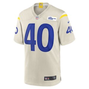 Men's Los Angeles Rams Von Miller Nike Bone Game Jersey