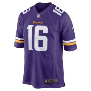 Men's Minnesota Vikings Lewis Cine Nike Purple 2022 NFL Draft First Round Pick Game Jersey