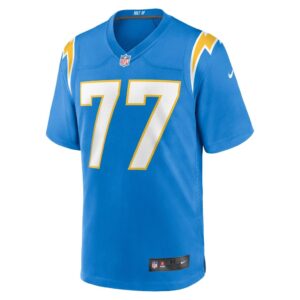 Men's Los Angeles Chargers Zion Johnson Nike Powder Blue 2022 NFL Draft First Round Pick Game Jersey