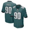 Men's Philadelphia Eagles Jordan Davis Nike Midnight Green 2022 NFL Draft First Round Pick Game Jersey