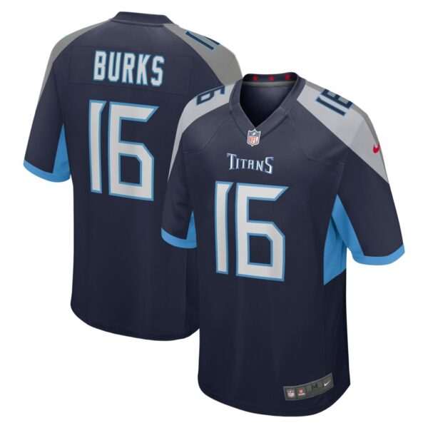 Men's Tennessee Titans Treylon Burks Nike Navy 2022 NFL Draft First Round Pick Game Jersey