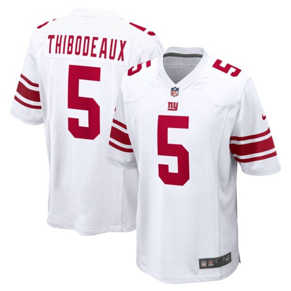 Men's New York Giants Kayvon Thibodeaux Nike White 2022 NFL Draft First Round Pick Game Jersey