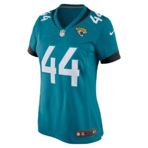 Women's Jacksonville Jaguars Travon Walker Nike Teal 2022 NFL Draft First Round Pick Game Jersey