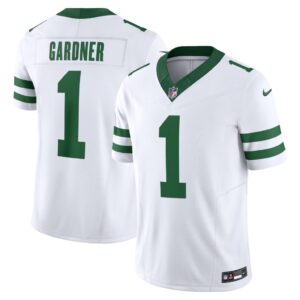 Ahmad Sauce Gardner New York Jets Nike Vapor F.U.S.E. Limited Jersey - White