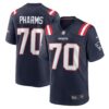 Jeremiah Pharms Jr. New England Patriots Nike Team Game Jersey - Navy