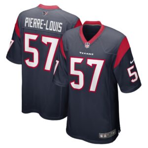 Men's Houston Texans Kevin Pierre-Louis Nike Navy Game Player Jersey