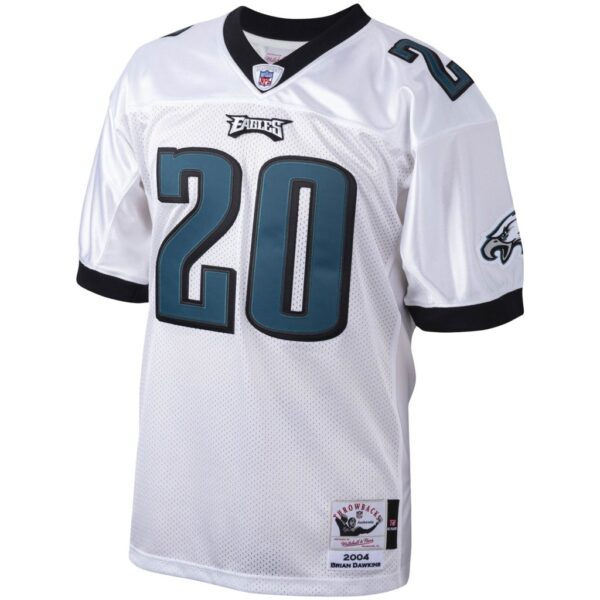 Brian Dawkins Philadelphia Eagles Mitchell & Ness 2004 Authentic Throwback Retired Player Jersey - White