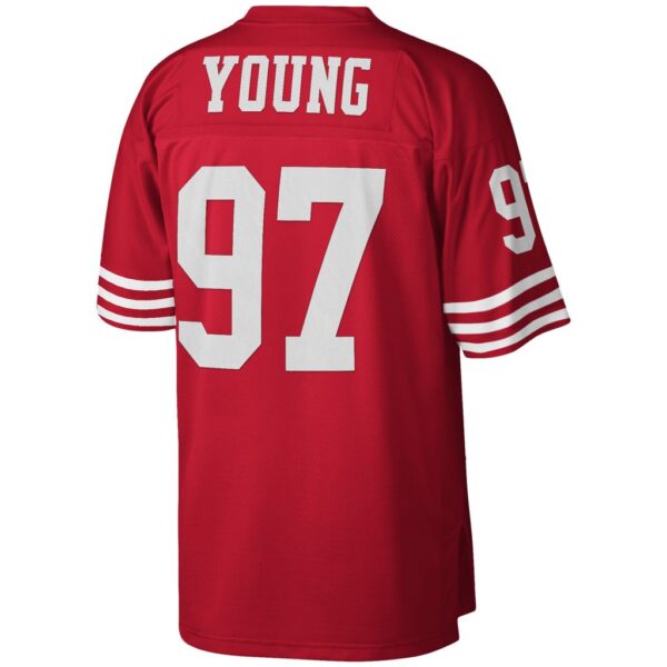 Bryant Young San Francisco 49ers Mitchell & Ness Legacy Replica Jersey - Scarlet