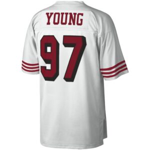 Bryant Young San Francisco 49ers Mitchell & Ness Legacy Replica Jersey - White