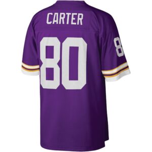 Cris Carter Minnesota Vikings Mitchell & Ness Legacy Replica Jersey - Purple