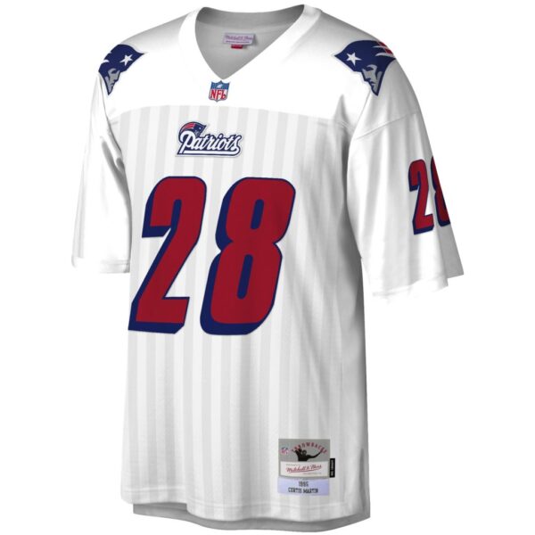 Curtis Martin New England Patriots Mitchell & Ness Legacy Replica Jersey - White