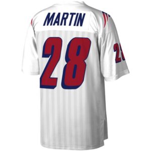 Curtis Martin New England Patriots Mitchell & Ness Legacy Replica Jersey - White