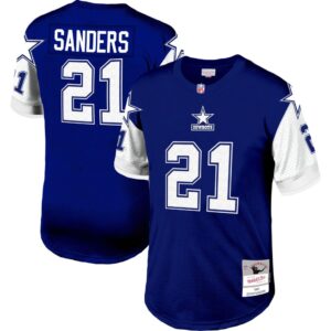 Deion Sanders Dallas Cowboys Mitchell & Ness Legacy Replica Jersey - Navy