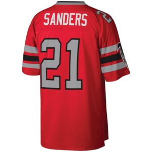 Deion Sanders Atlanta Falcons Mitchell & Ness Legacy Replica Jersey - Red