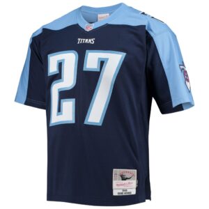 Eddie George Tennessee Titans Mitchell & Ness Big & Tall 1999 Retired Player Replica Jersey - Navy