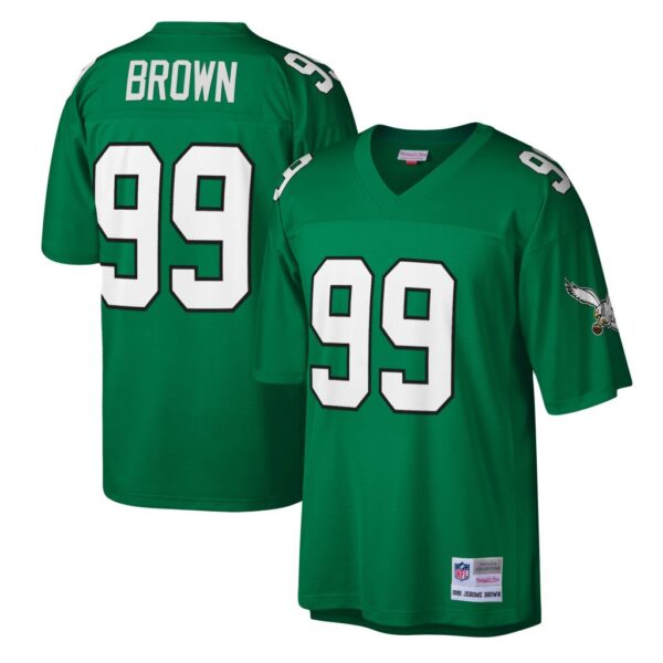 Jerome Brown Philadelphia Eagles Mitchell & Ness Legacy Replica Jersey - Kelly Green