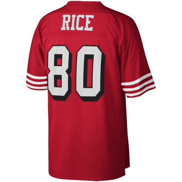 Jerry Rice San Francisco 49ers Mitchell & Ness Legacy Replica Jersey - Scarlet