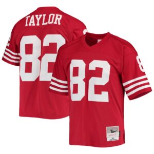 John Taylor San Francisco 49ers Mitchell & Ness Legacy Replica Jersey - Scarlet