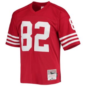 John Taylor San Francisco 49ers Mitchell & Ness Legacy Replica Jersey - Scarlet