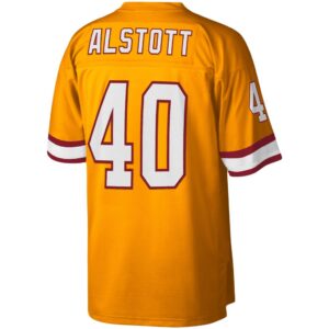 Mike Alstott Tampa Bay Buccaneers Mitchell & Ness Legacy Replica Jersey - Orange